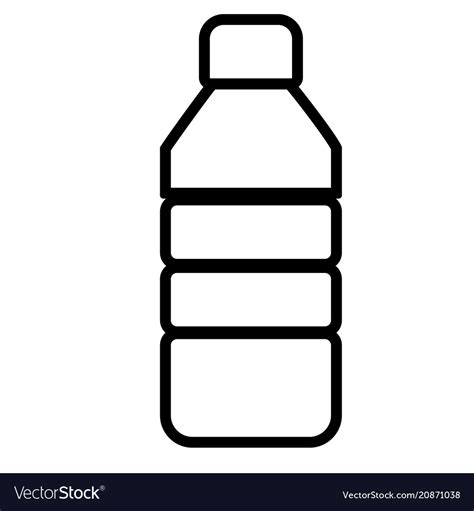 plastic bottles icon